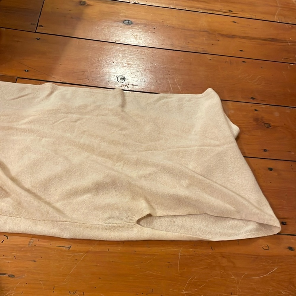 Claudia Nichole cashmere scarf poncho wrap shrug with neckhole